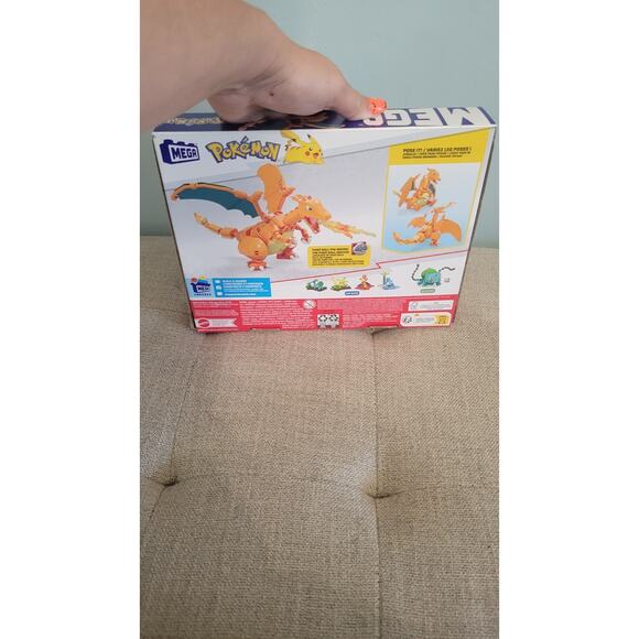 Mega Construx Pokémon Charizard GMD71 (222 pcs) Building Set – New Sealed Box - Picture 3 of 6